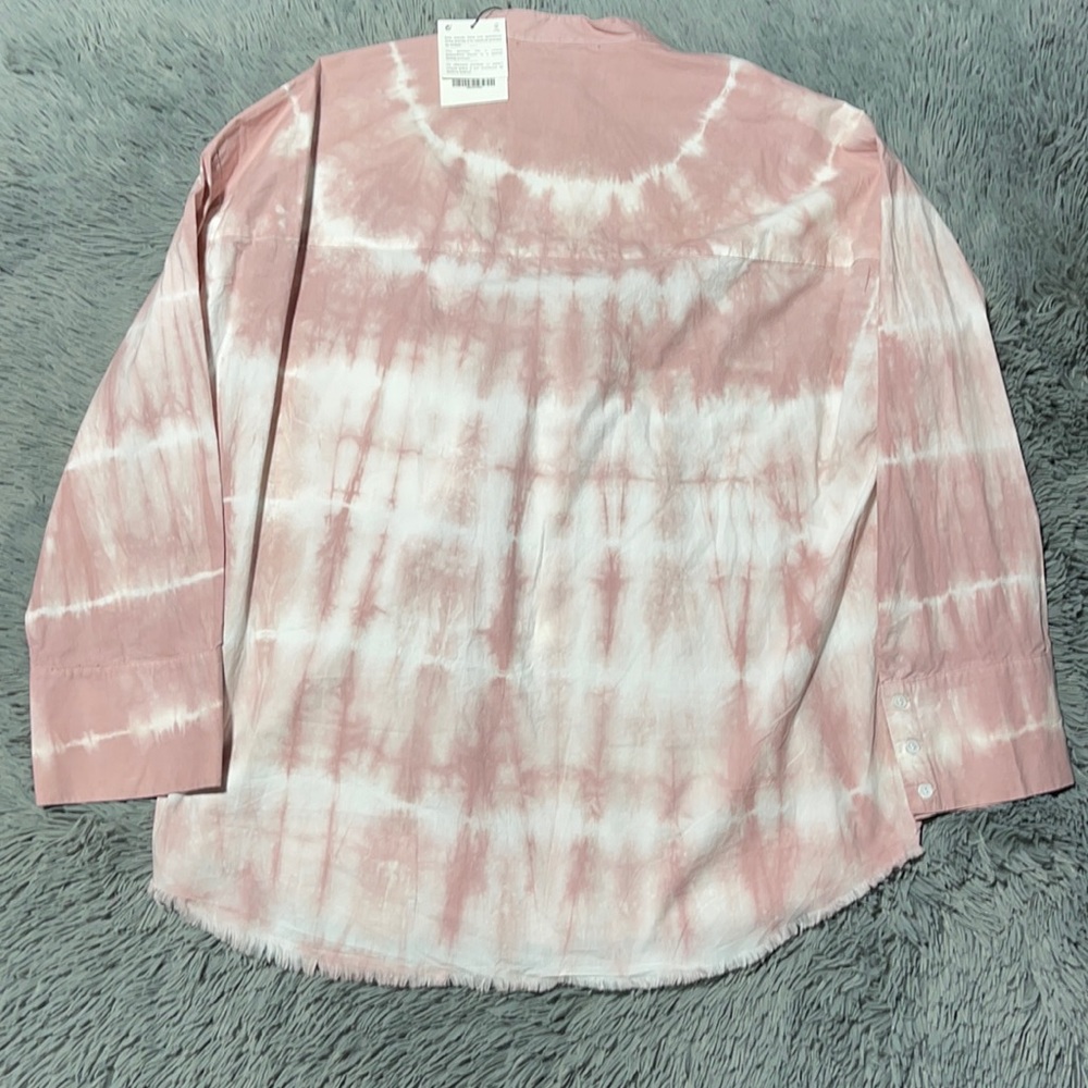 ❌SOLD❌🥰🥰ZARA Tie Bye Button Down Shirt🥰🥰 - Picture 10 of 12